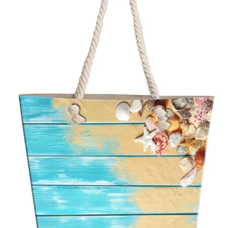 Τσάντα Θαλάσσης Beach 17 40X45 Digital Print 100% Polyester 33464307003 DIMcol